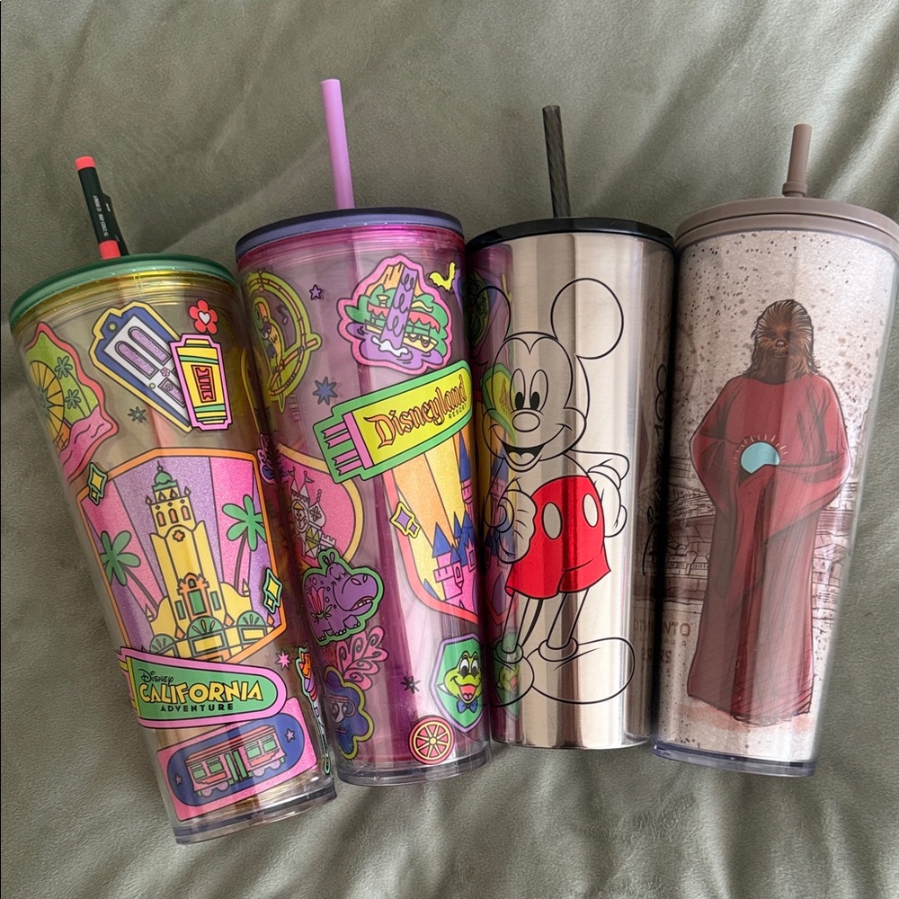 Collection of Disney tumblers!